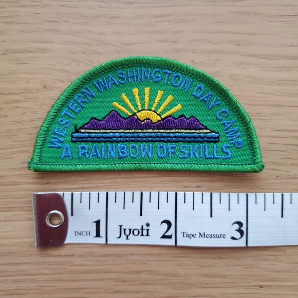 Vintage Girl Scouts Western Washington Day Camp Patch - Picture 3 of 3